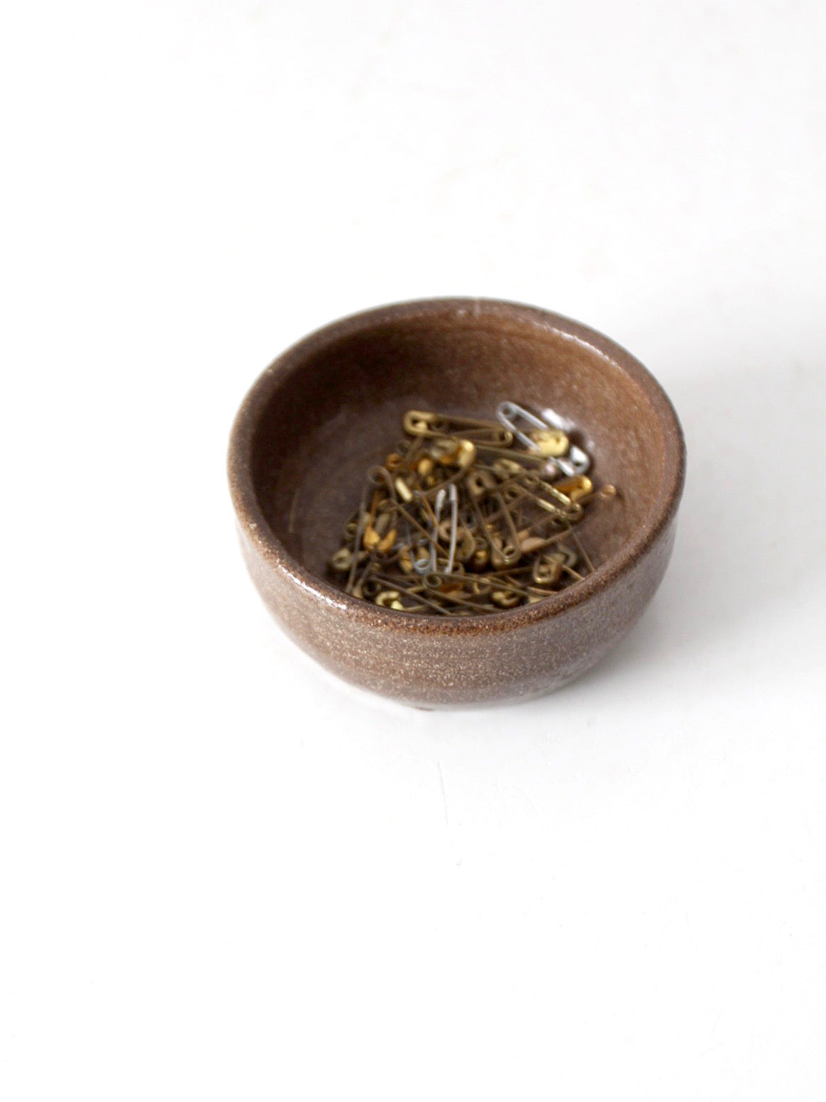 vintage handmade studio pottery bowl
