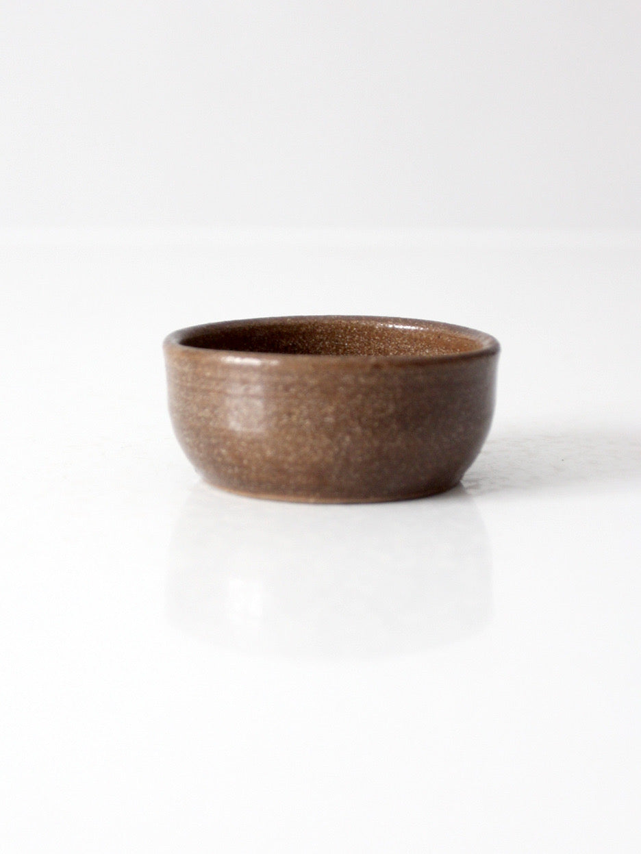 vintage handmade studio pottery bowl