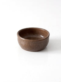 vintage handmade studio pottery bowl