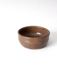 vintage handmade studio pottery bowl