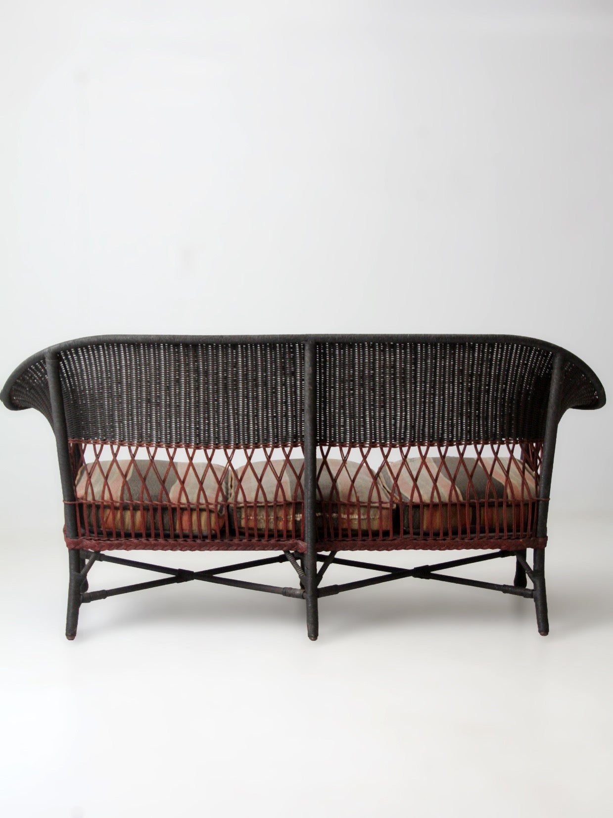 early 20th century wicker sofa and chair set