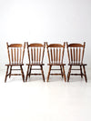 mid-century Colonial Revival dining chairs set of 4