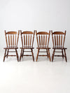 mid-century Colonial Revival dining chairs set of 4