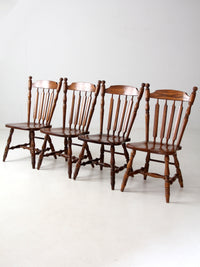 mid-century Colonial Revival dining chairs set of 4