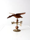 vintage copper goose weathervane