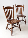mid-century Colonial Revival dining chairs set of 4