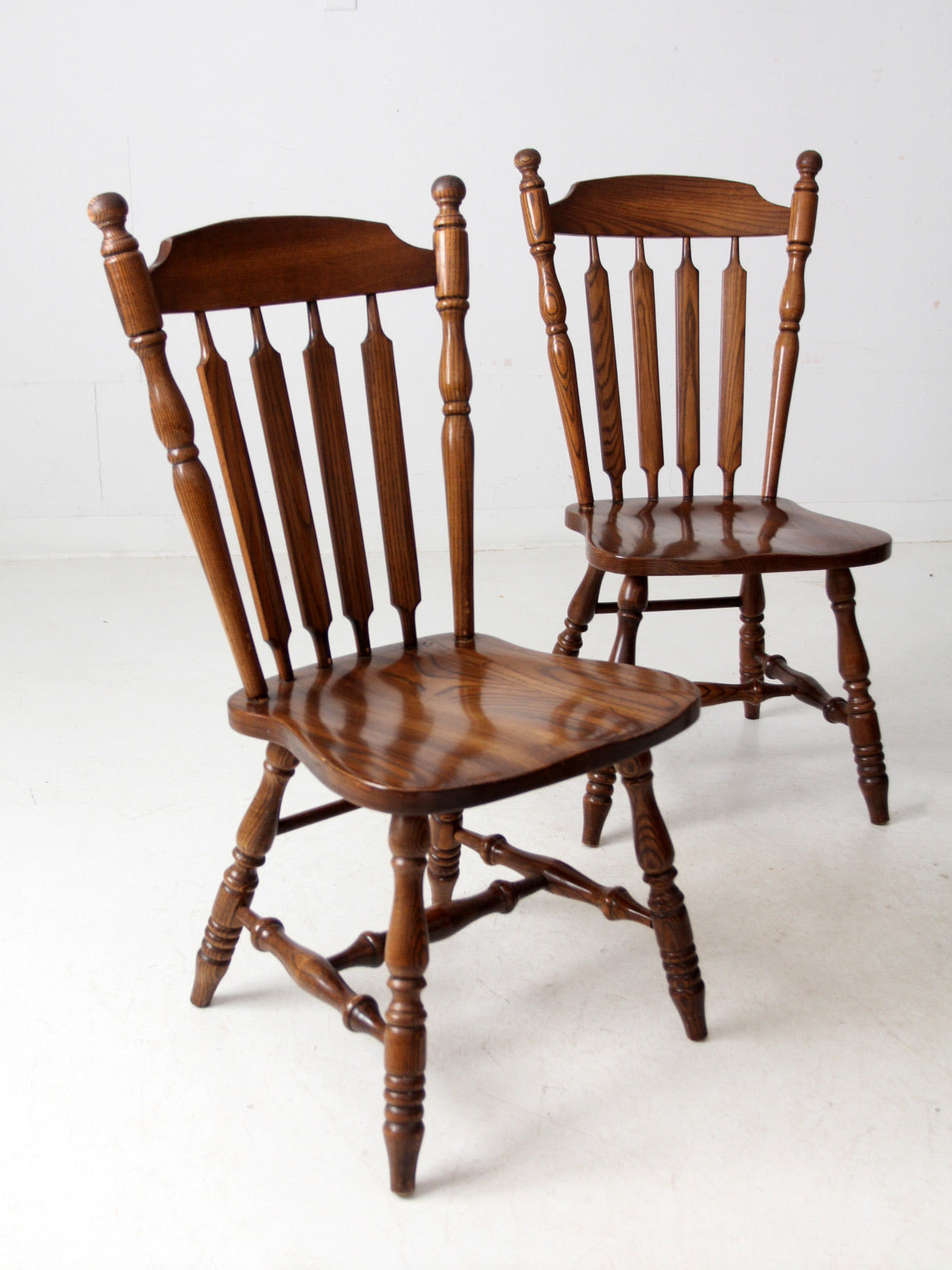 mid-century Colonial Revival dining chairs set of 4