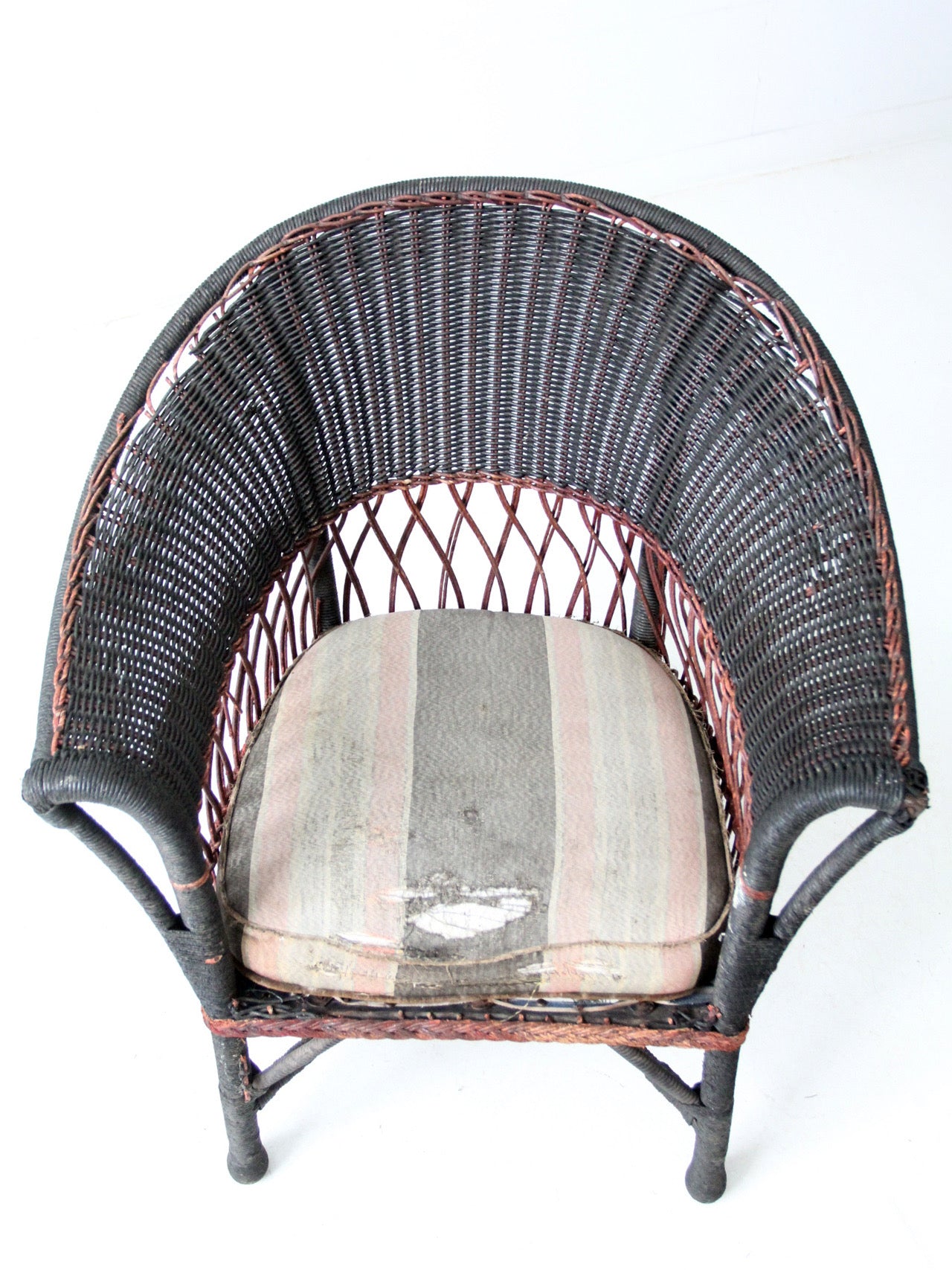 early 20th century wicker sofa and chair set