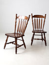 mid-century Colonial Revival dining chairs set of 4