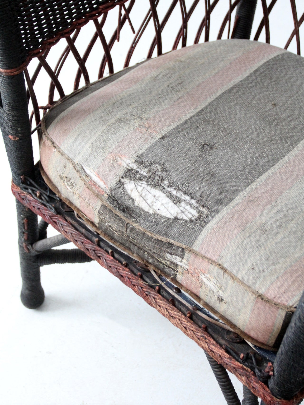 early 20th century wicker sofa and chair set