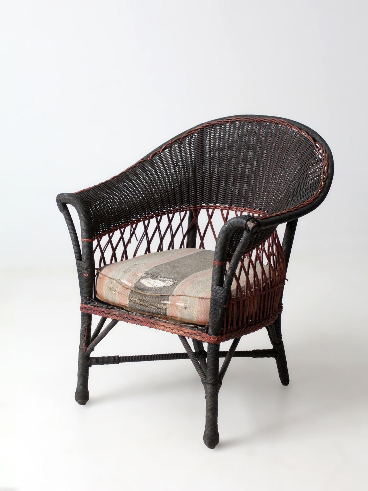 early 20th century wicker sofa and chair set