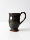 vintage studio pottery mug