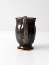 vintage studio pottery mug