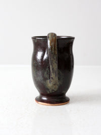 vintage studio pottery mug