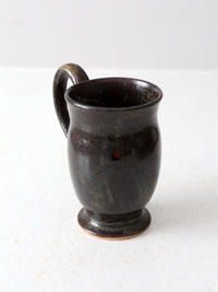vintage studio pottery mug