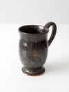 vintage studio pottery mug