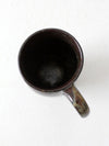 vintage studio pottery mug
