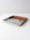 vintage studio pottery plate
