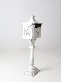 antique cast iron mailbox