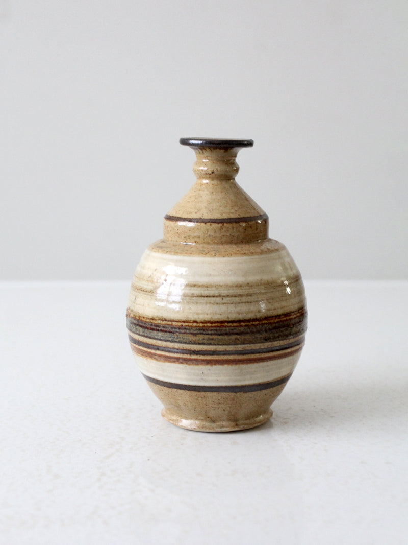 vintage studio pottery vase