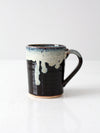 vintage studio pottery mug