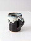 vintage studio pottery mug
