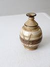 vintage studio pottery vase