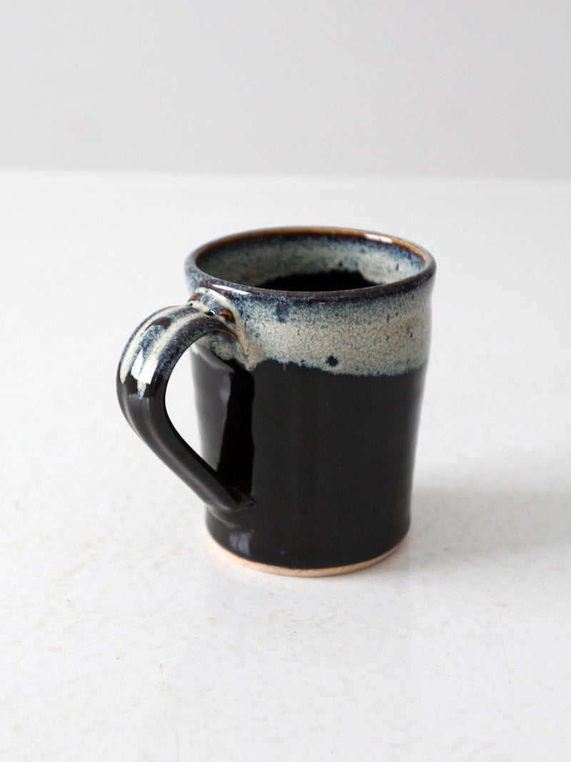vintage studio pottery mug