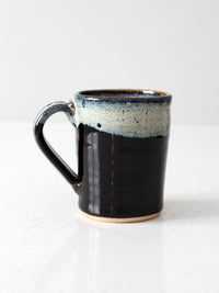 vintage studio pottery mug