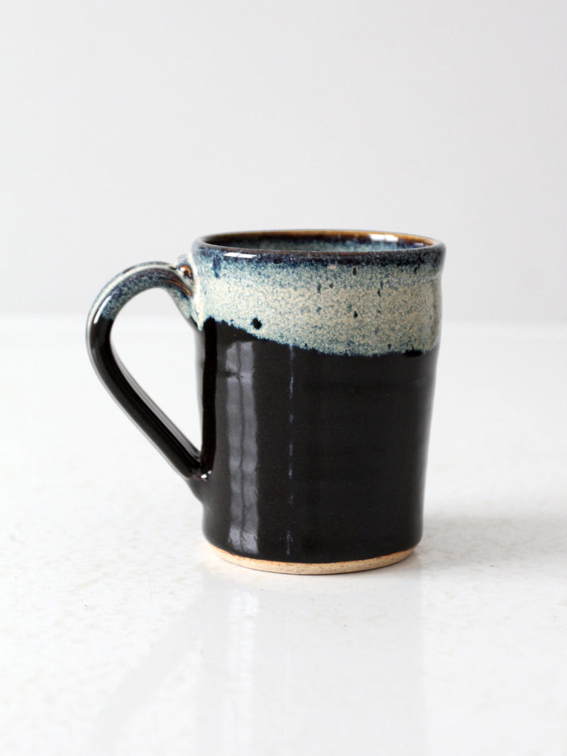 vintage studio pottery mug