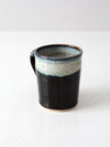 vintage studio pottery mug