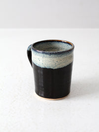 vintage studio pottery mug