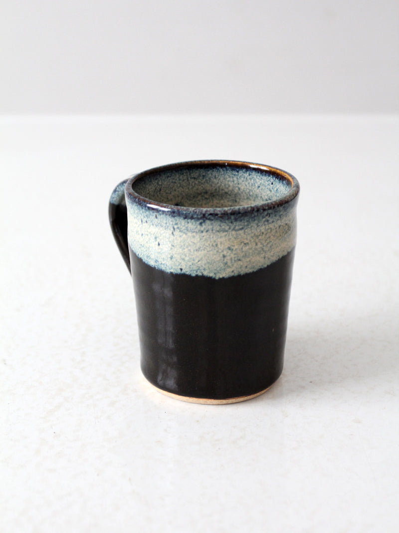 vintage studio pottery mug