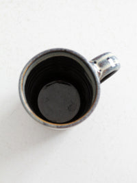 vintage studio pottery mug