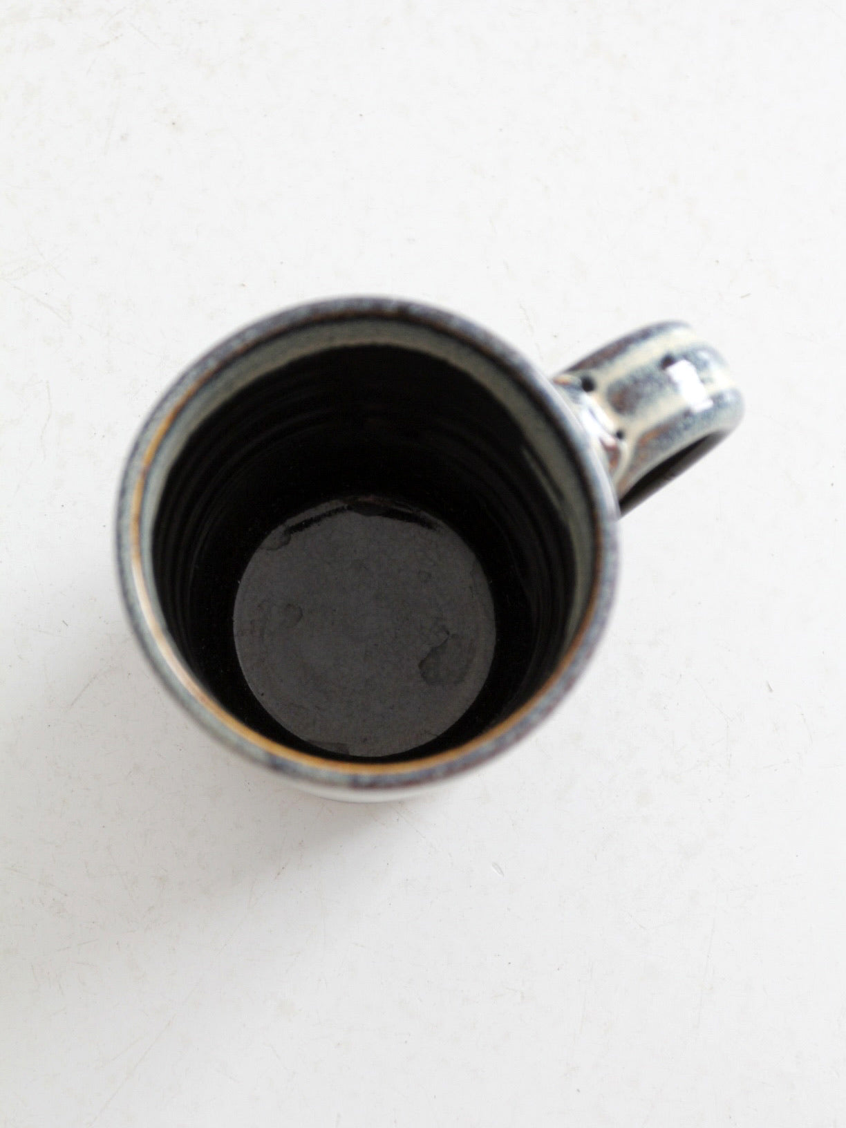 vintage studio pottery mug