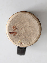 vintage studio pottery mug