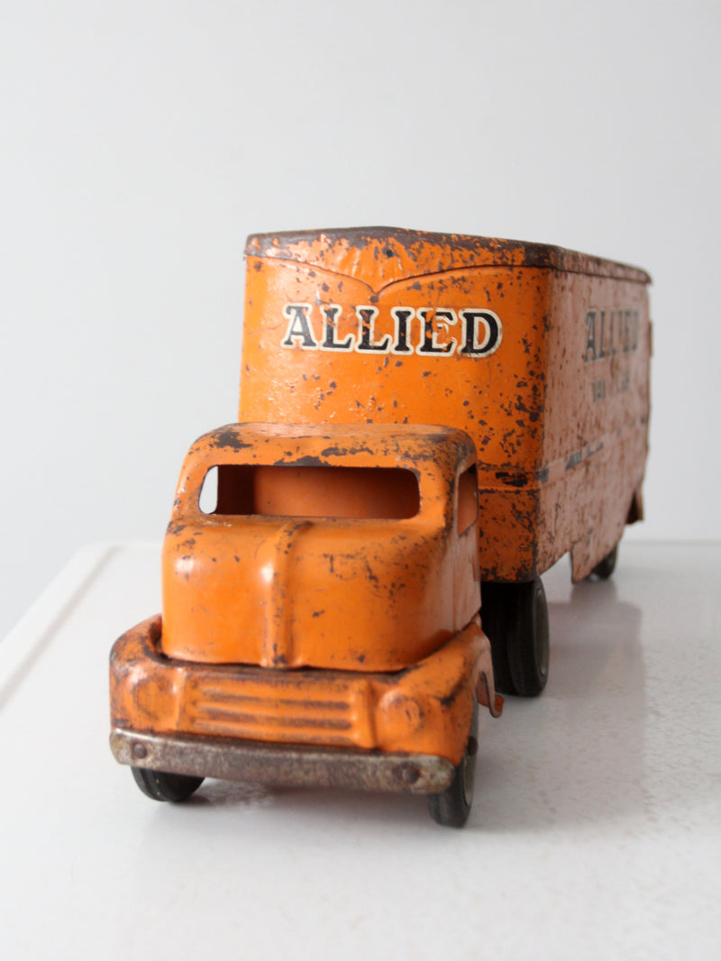 vintage 1950's Tonka toy truck Allied Van LInes