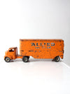 vintage 1950's Tonka toy truck Allied Van LInes