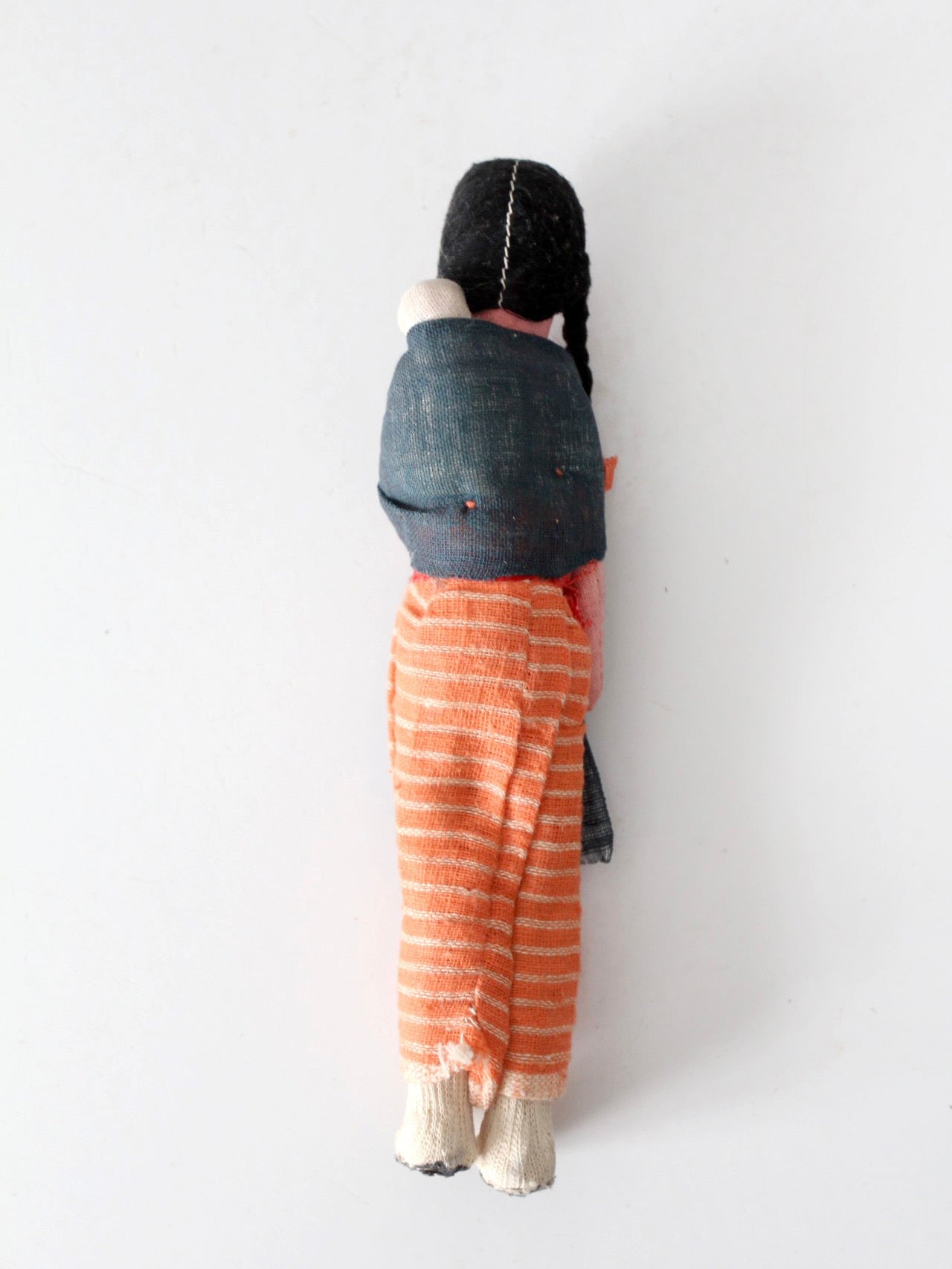 vintage handmade folk art cloth doll