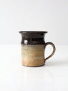 vintage studio pottery mug