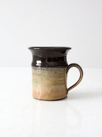 vintage studio pottery mug