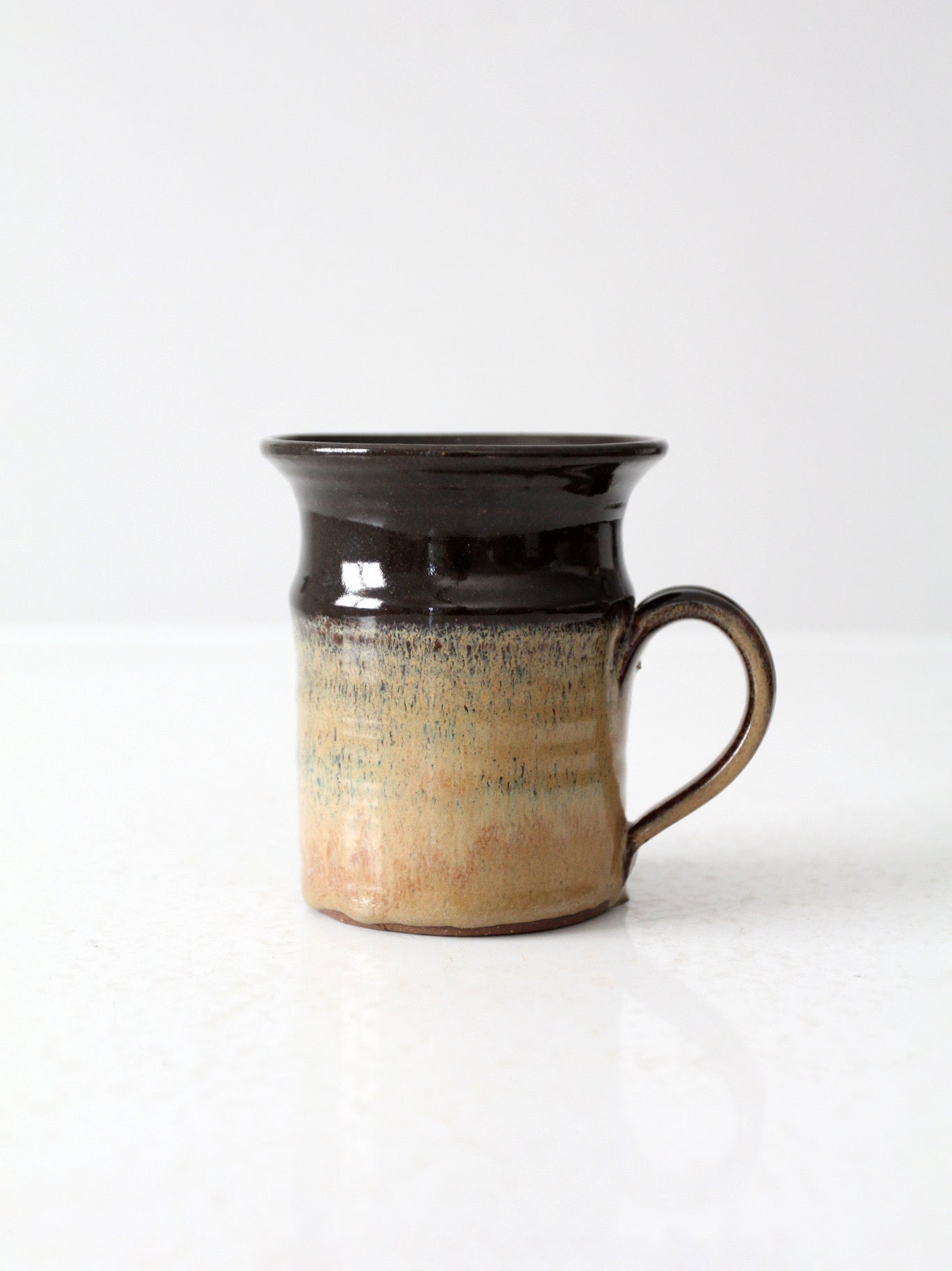 vintage studio pottery mug