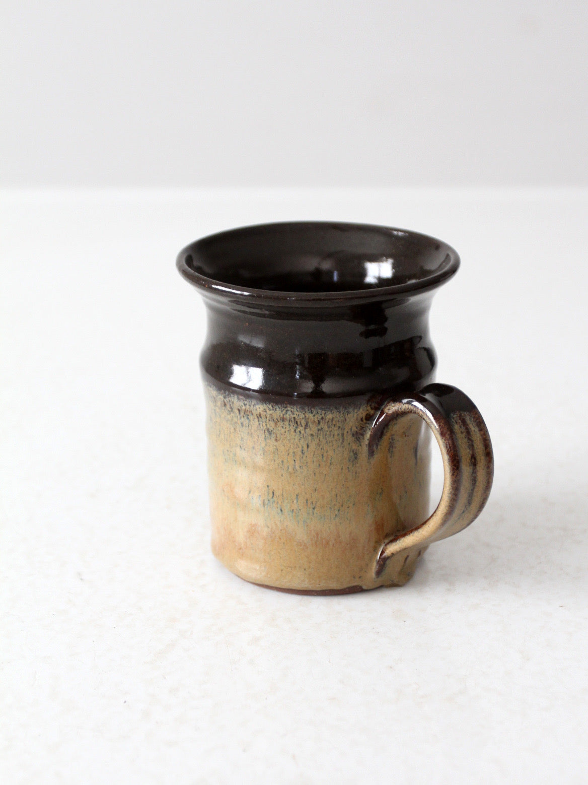 vintage studio pottery mug
