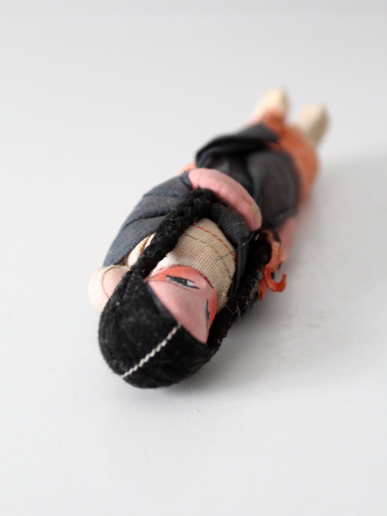 vintage handmade folk art cloth doll