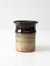 vintage studio pottery mug