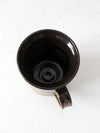 vintage studio pottery mug