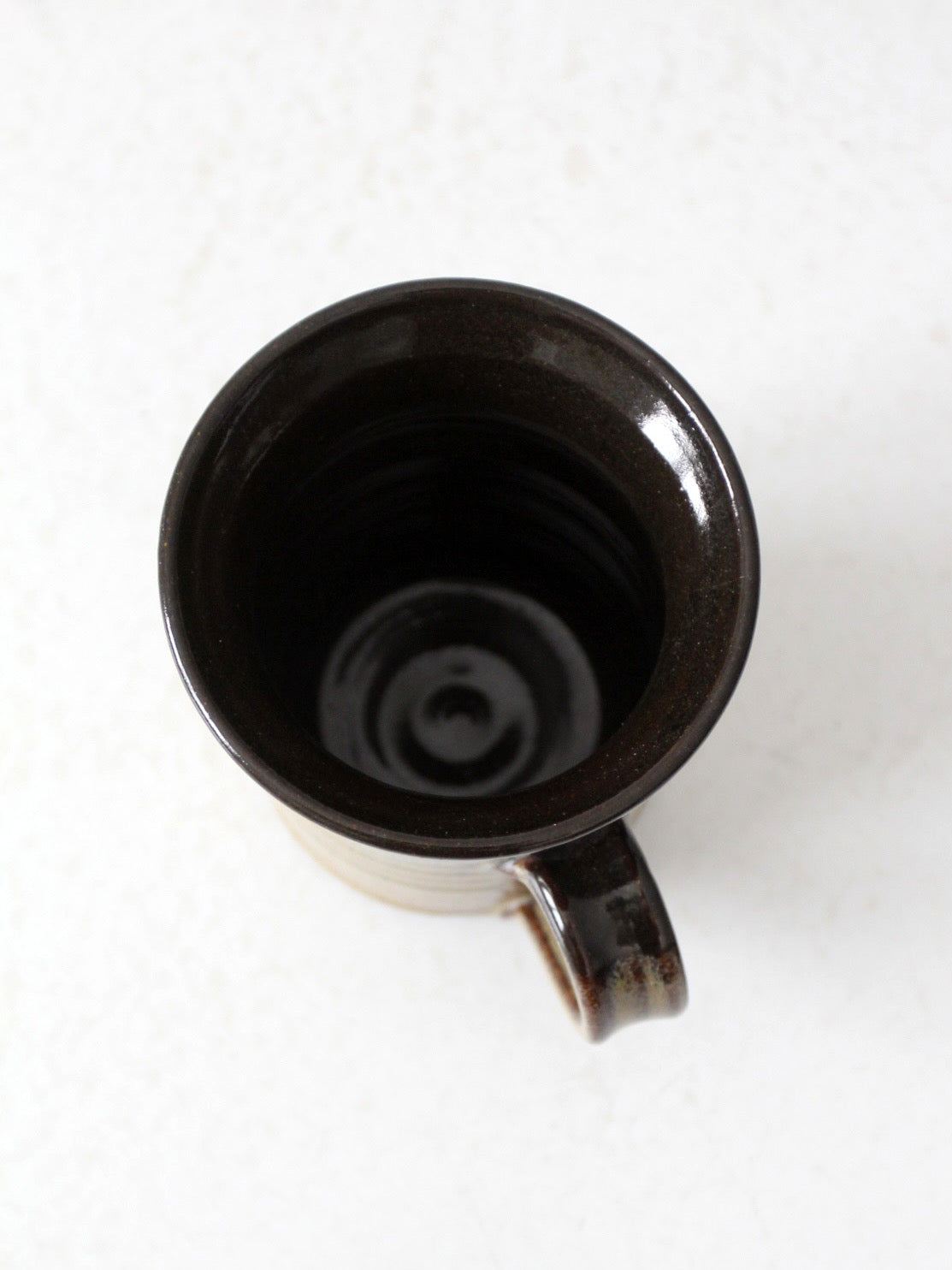vintage studio pottery mug