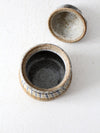 vintage studio pottery jar