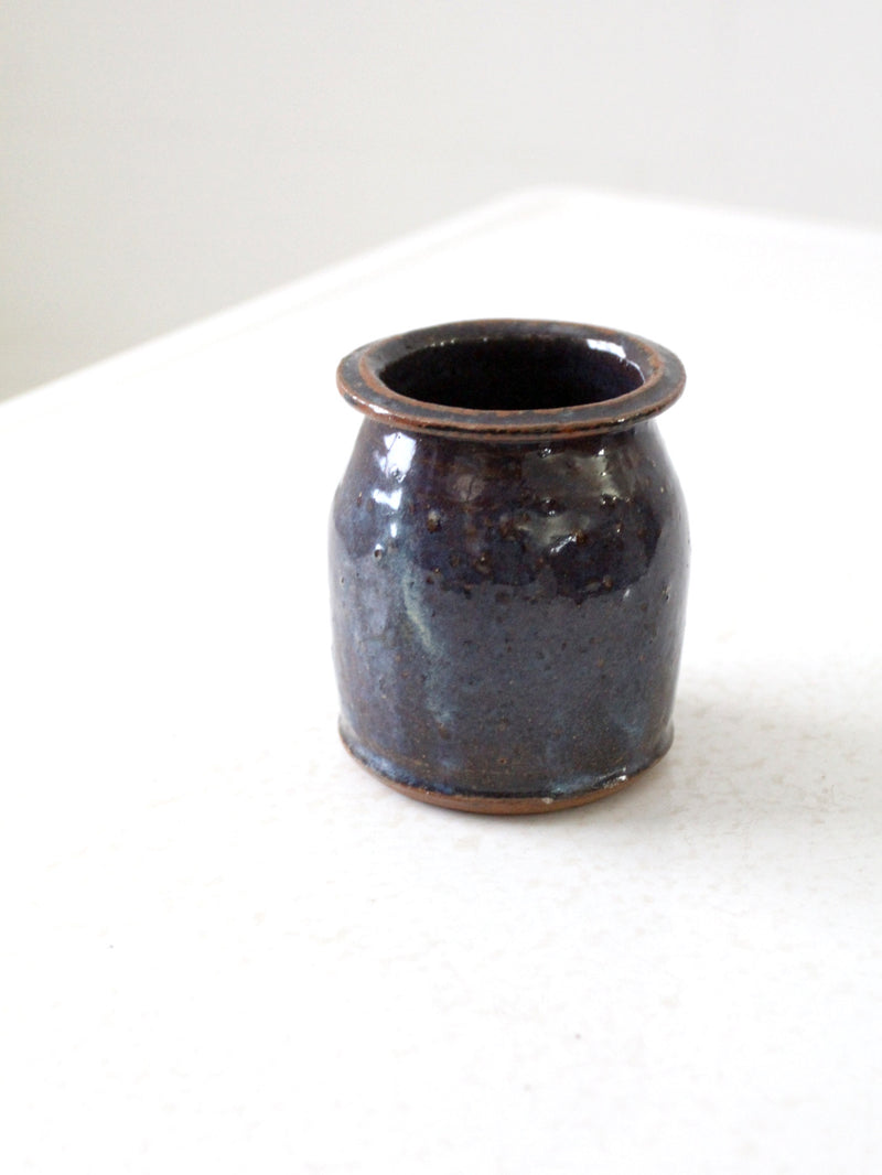 vintage studio pottery vase