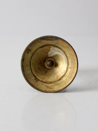 vintage brass candlestick holder